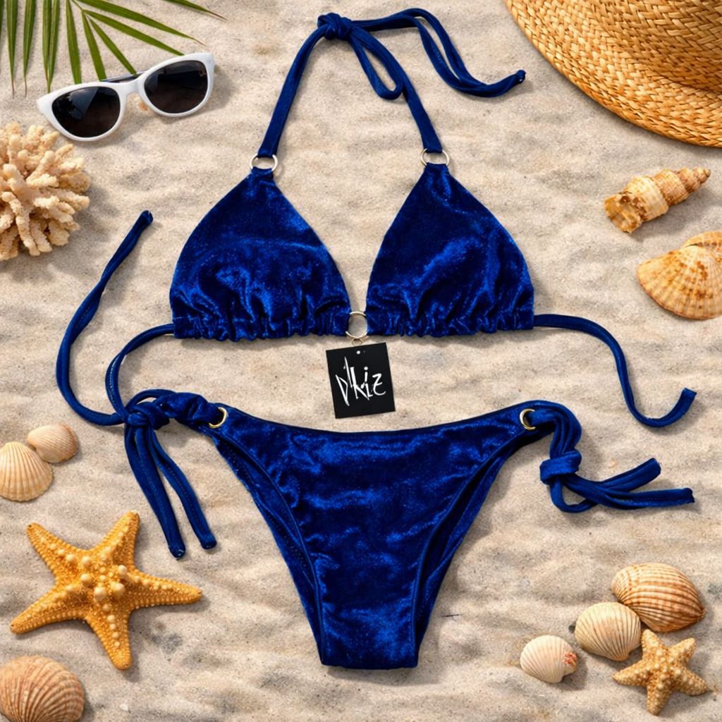 Midnight Velvet Bikini Set