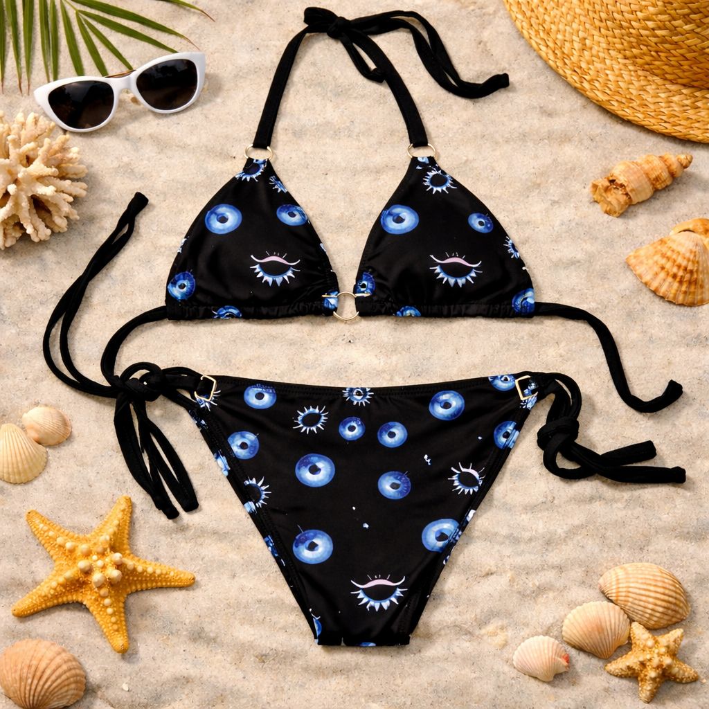 Mystic Eye Triangle Bikini Set