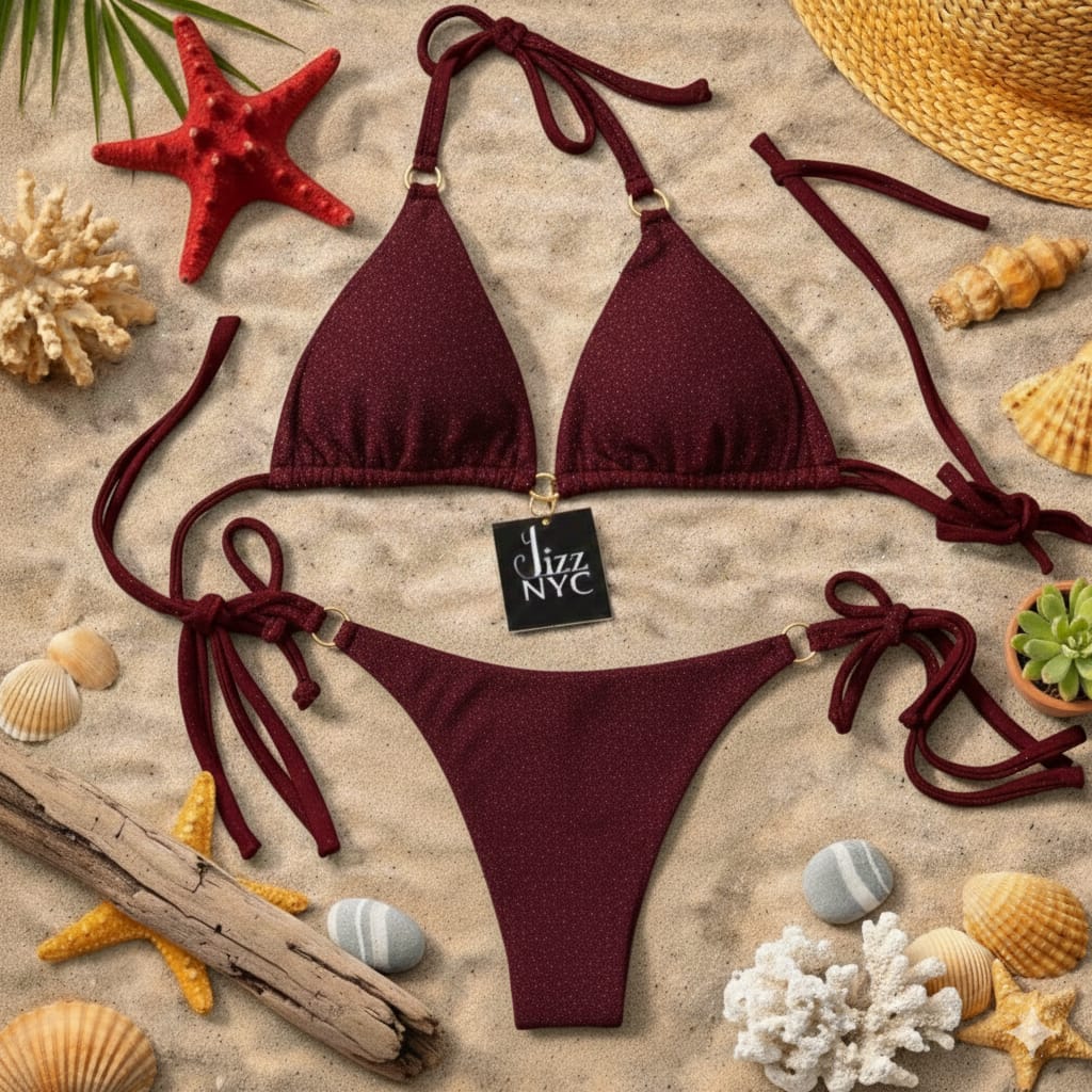 Sparkling Wine Shimmer Bikini